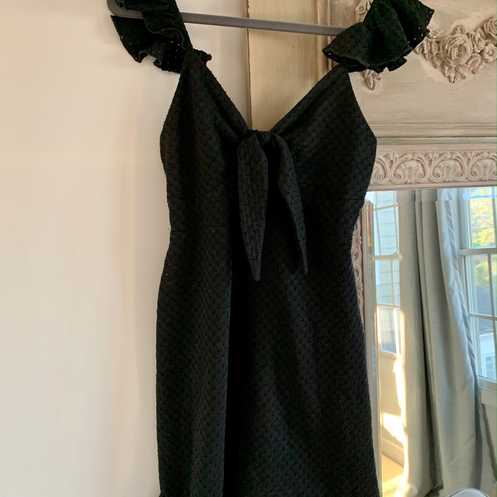 NWT - South Moon Under MINKPINK Black Eyelet Mini Dress XS